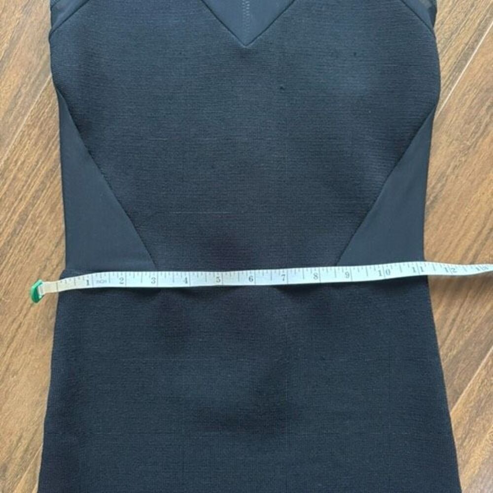 Torn By Ronnie Kobo S black mesh cut out bandage dress - Picture 5 of 10